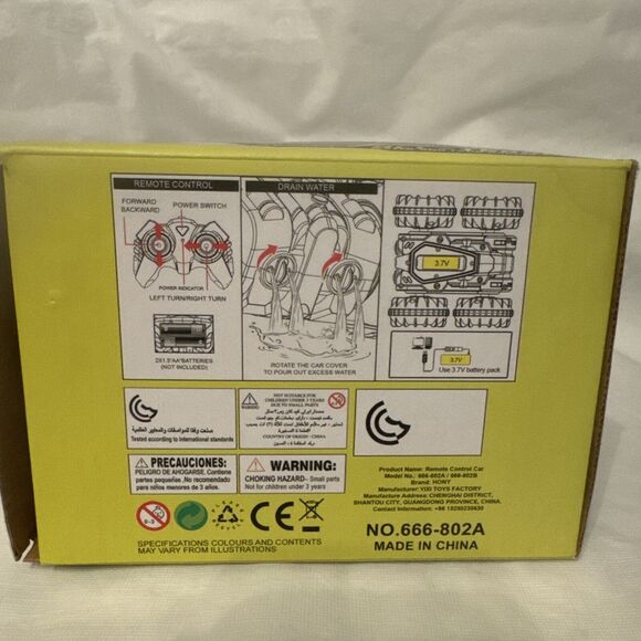 Amphibious Reversible All Terrain Remote Control Stunt Remote Waterproof Car Toy - Picture 4 of 7